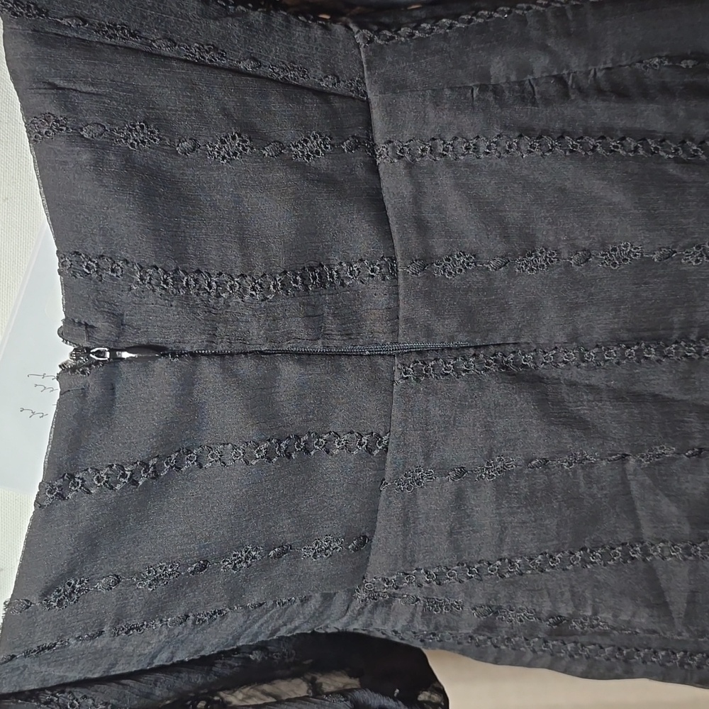 American Threads Ayla Puff Ruffle Mini Dress - Picture 6 of 14